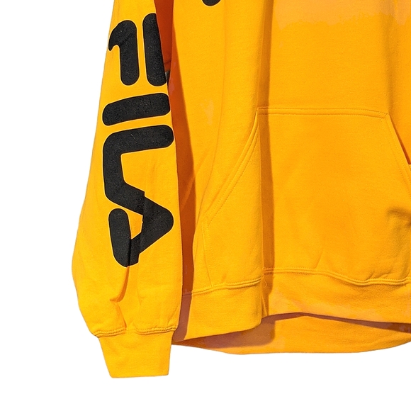 Just arrived Classic Fila gold pullover hoodie. - Picture 4 of 5